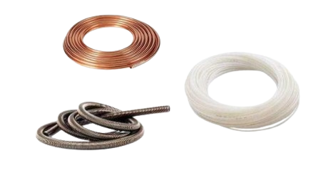 Tubulações Nylon e Cobre